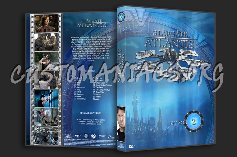 Stargate Alantis dvd cover