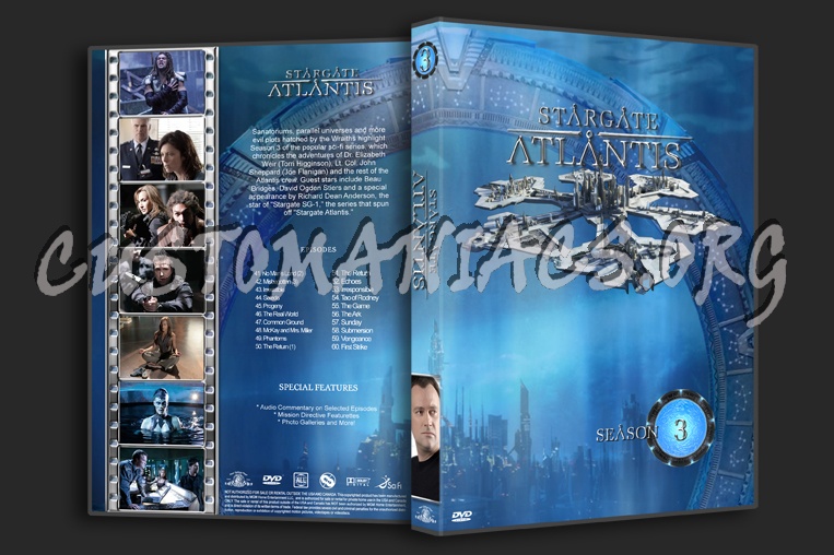 Stargate Alantis dvd cover