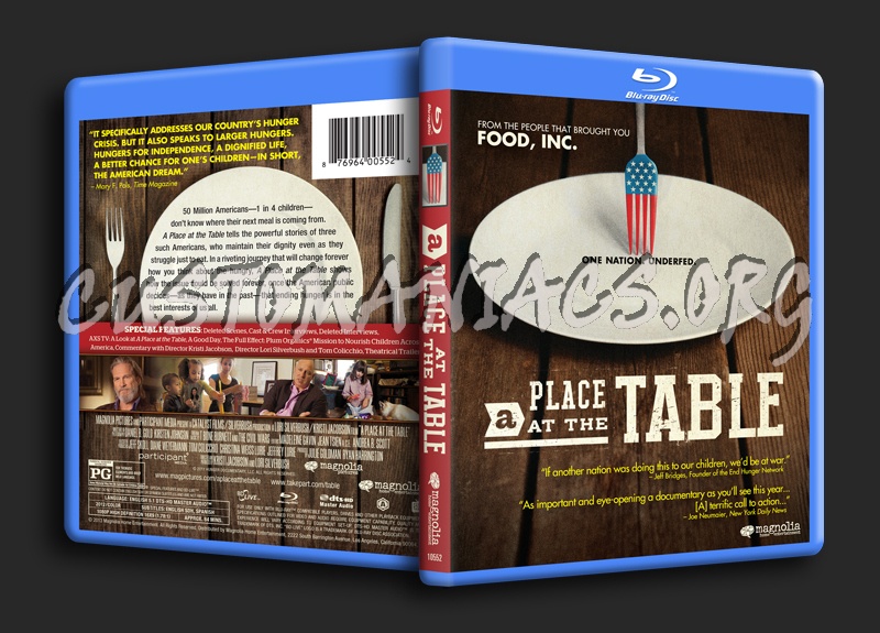 A Place At the Table blu-ray cover