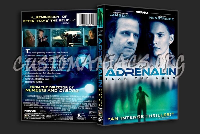 Adrenalin Fear the Rush dvd cover