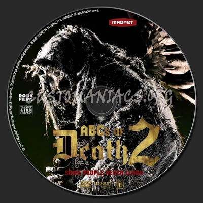 ABCs of Death 2 dvd label