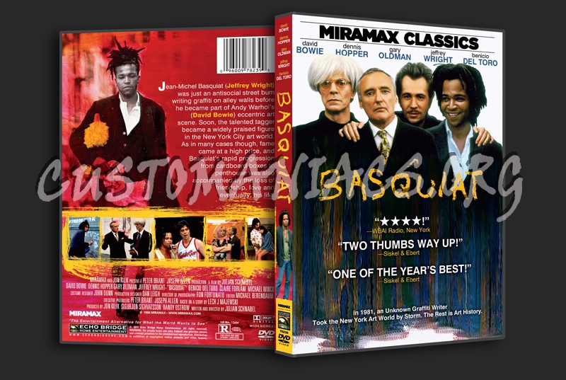 Basquiat dvd cover