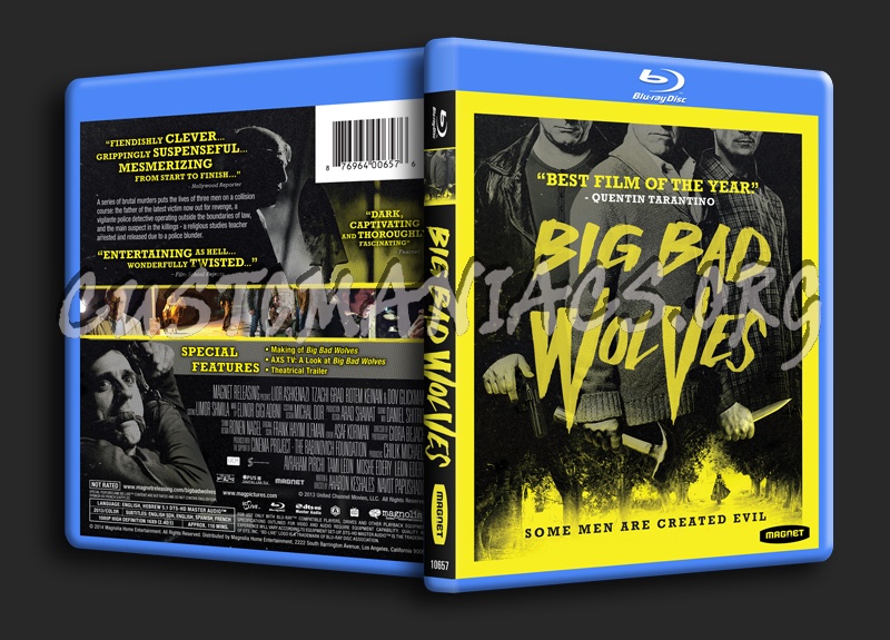 Big Bad Wolves blu-ray cover
