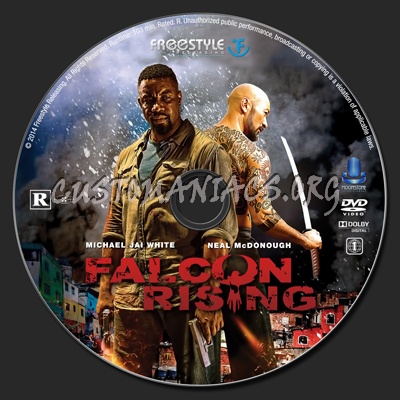 Falcon Rising (aka Favela) dvd label