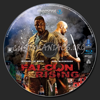 Falcon Rising (aka Favela) blu-ray label