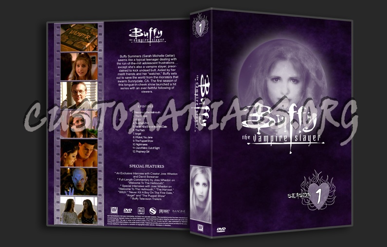 Buffy The Vampire Slayer dvd cover