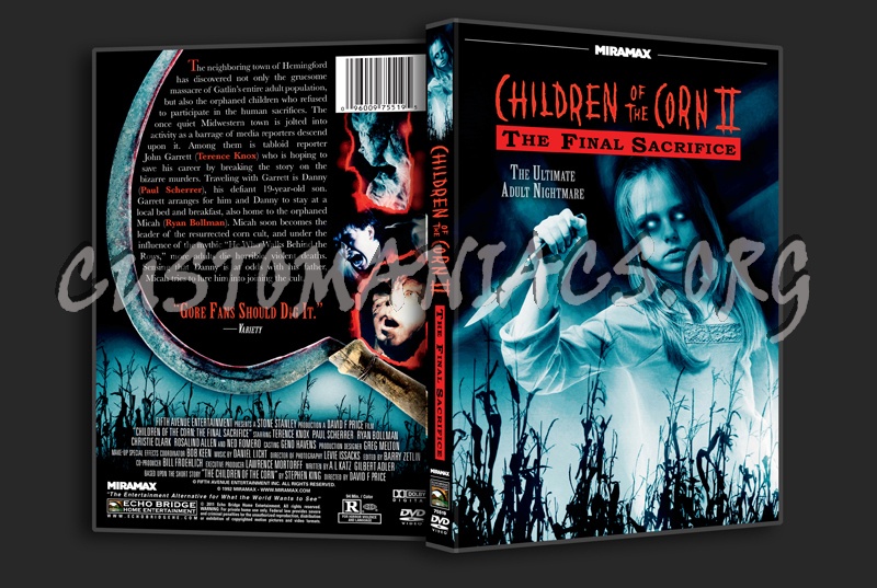 Children of the Corn II The Final Sacrifice dvd cover