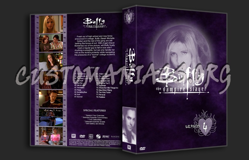 Buffy The Vampire Slayer dvd cover