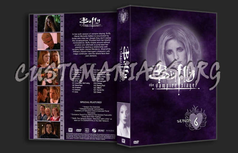 Buffy The Vampire Slayer dvd cover