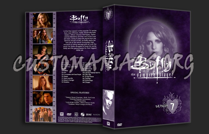 Buffy The Vampire Slayer dvd cover