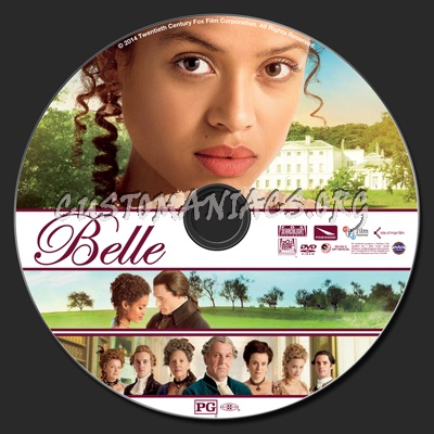 Belle (2013) dvd label