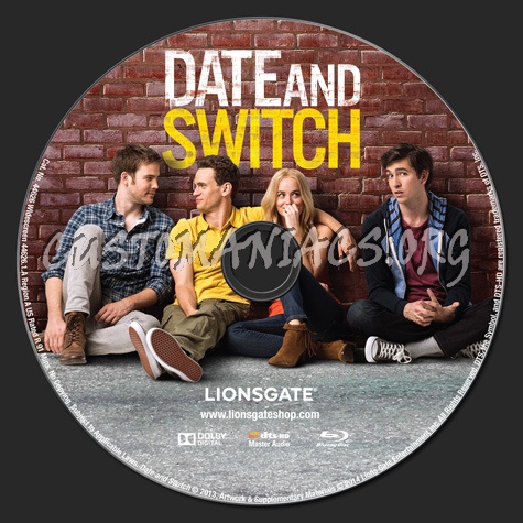 Date and Switch blu-ray label