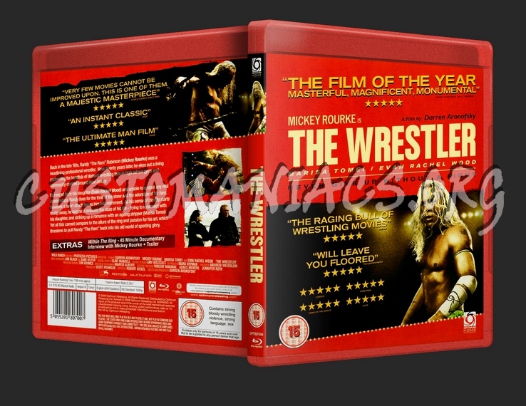 The Wrestler blu-ray cover