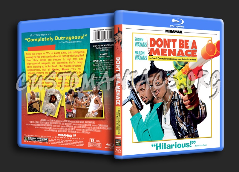 Don't Be A Menace blu-ray cover