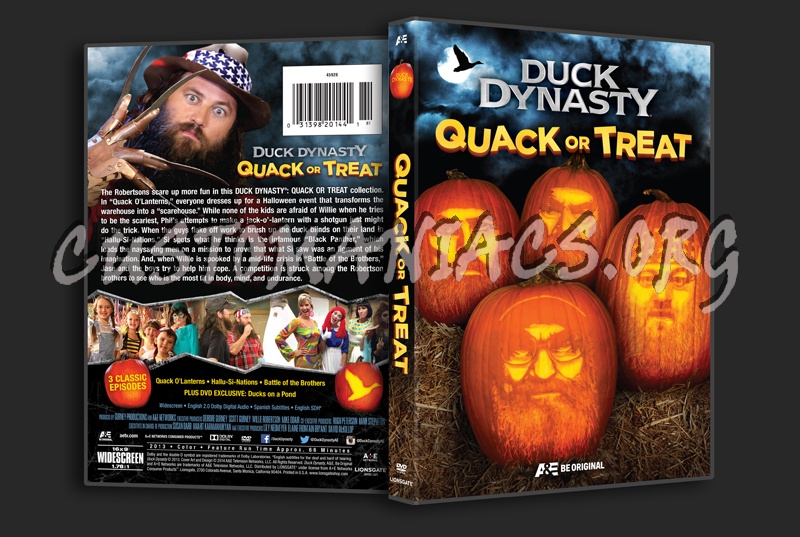 Duck Dynasty Quack or Treat dvd cover