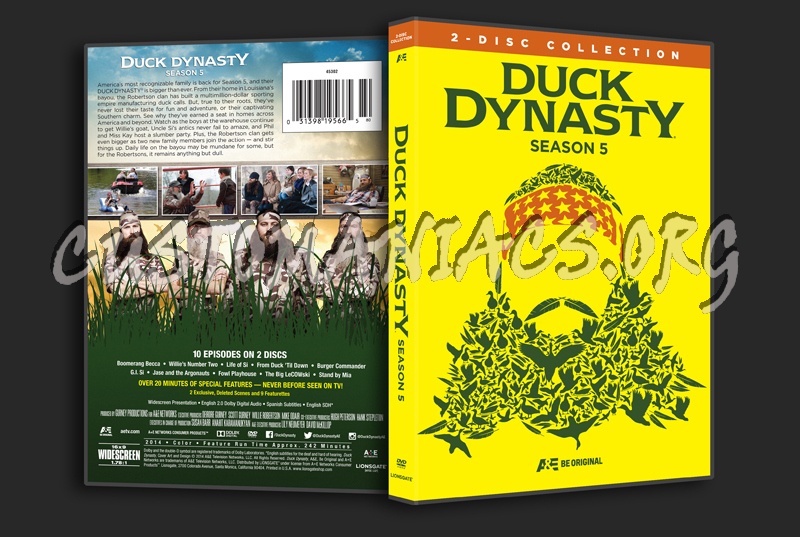 Duck Dynasty Season 5 dvd cover