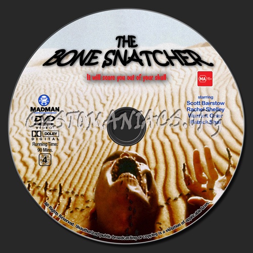 The Bone Snatcher dvd label