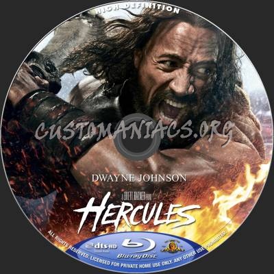 Hercules blu-ray label