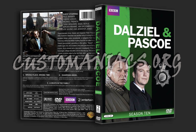 Dalziel & Pascoe - Season 10 dvd cover