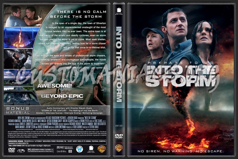 Into The Storm dvd cover