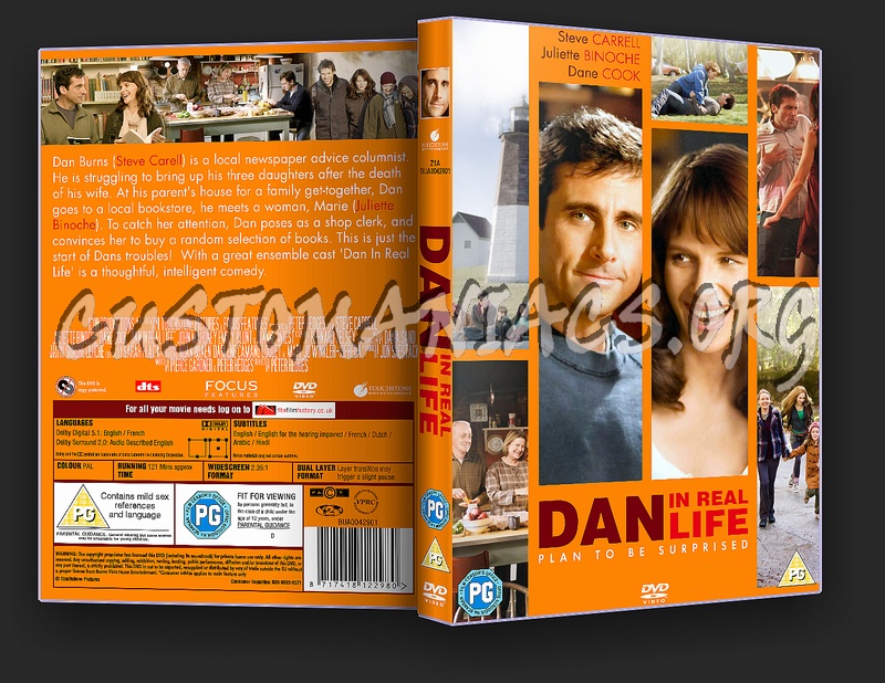 Dan In Real Life dvd cover
