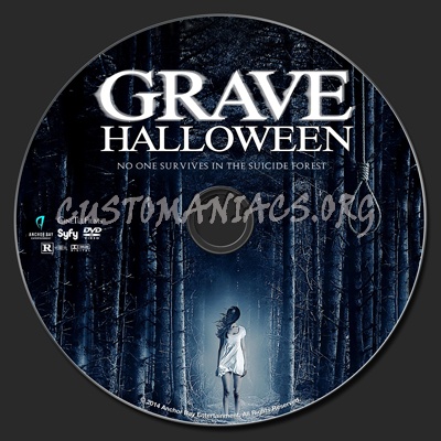 Grave Halloween dvd label