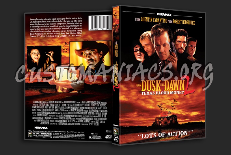 From Dusk Till Dawn 2 Texas Blood Money dvd cover