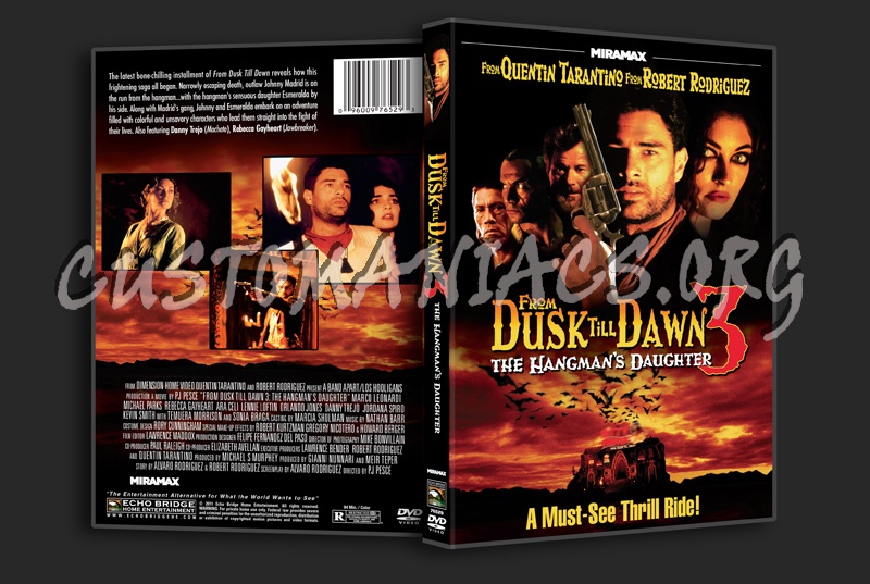 From Dusk Till Dawn 3 The Hangman's Daughter dvd cover