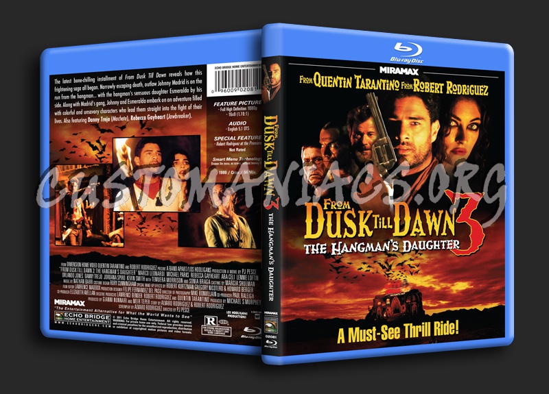 From Dusk Till Dawn 3 The Hangman's Daughter blu-ray cover