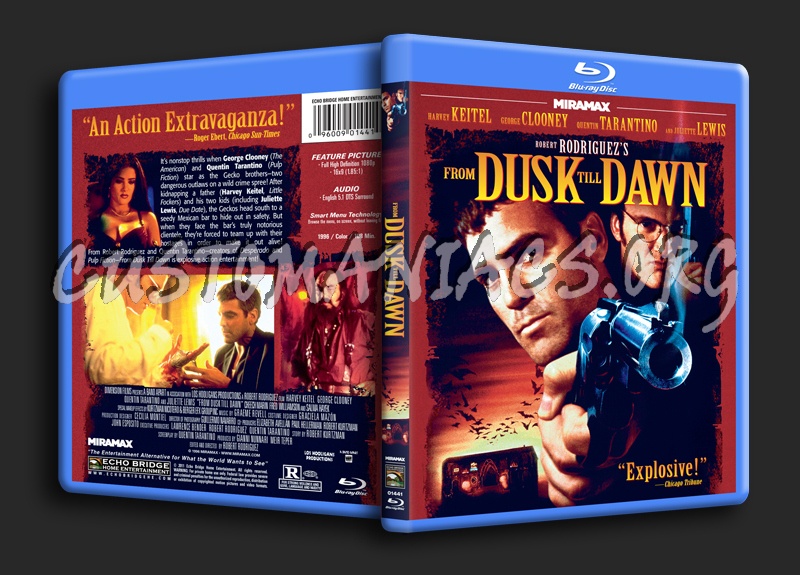From Dusk Till Dawn blu-ray cover
