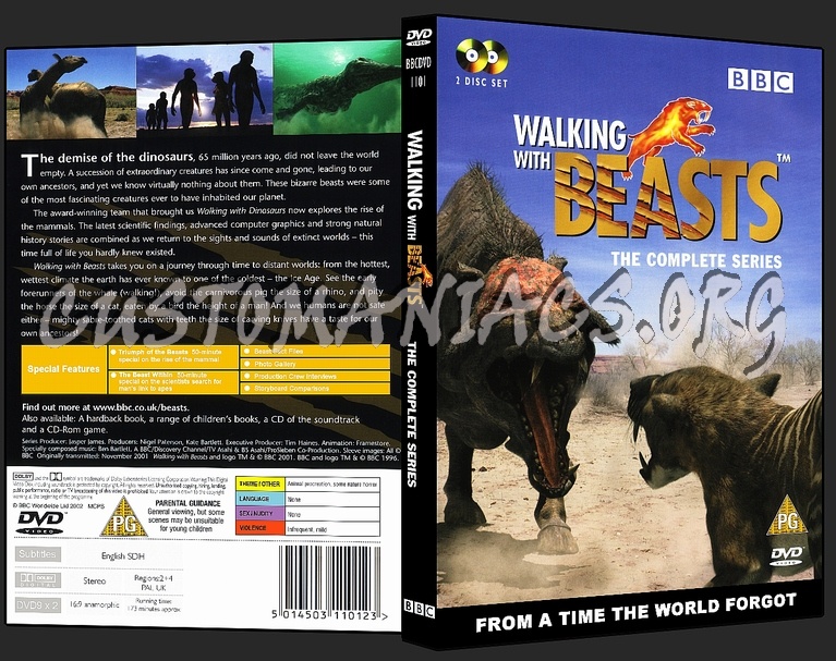 Walking With Beasts dvd cover