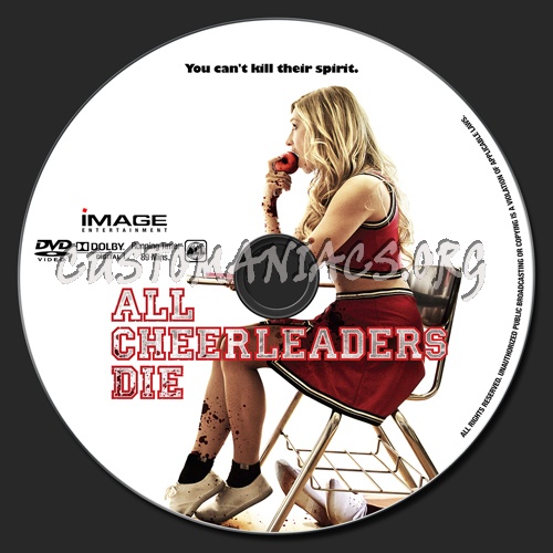 All Cheerleaders Die dvd label
