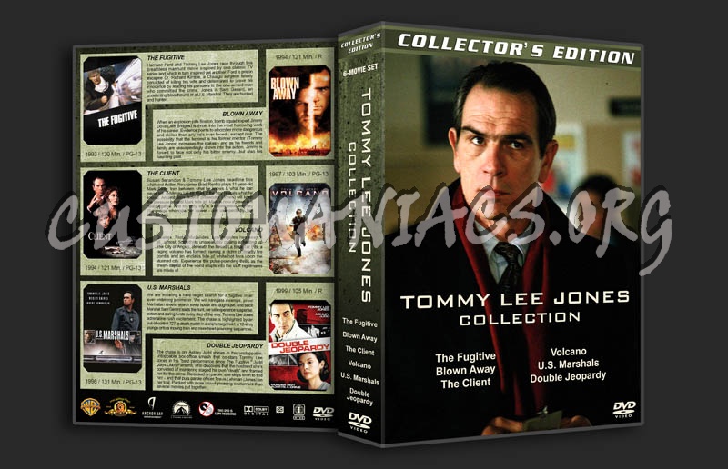 Tommy Lee Jones Collection dvd cover