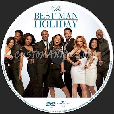 Best Man Holiday dvd label