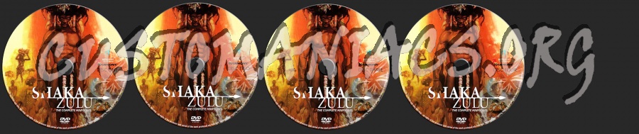 Shaka Zulu dvd label