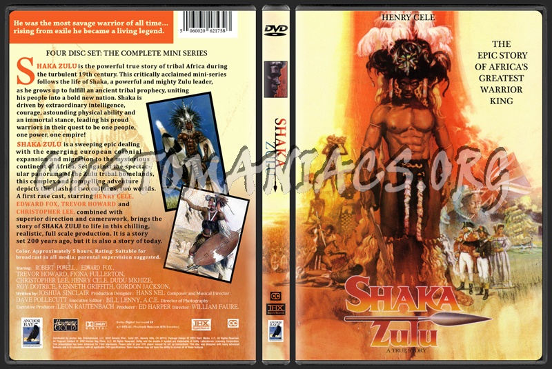 Shaka Zulu dvd cover