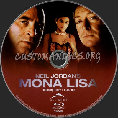 Mona Lisa blu-ray label