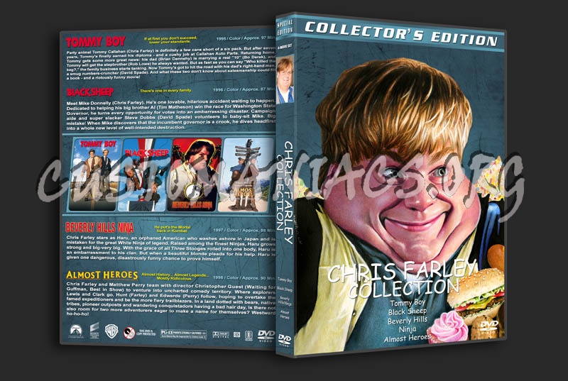 Chris Farley Collection dvd cover