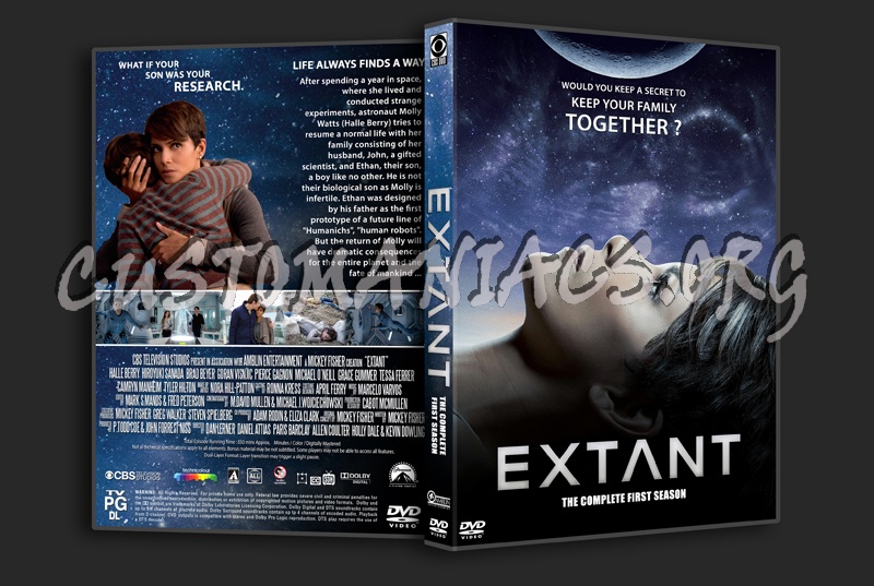 Extant Season 1 dvd cover