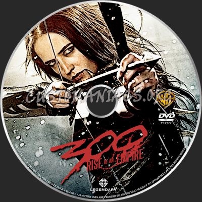 300: Rise of an Empire dvd label