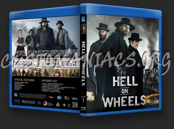 Hell On Wheels Season 1 blu-ray cover