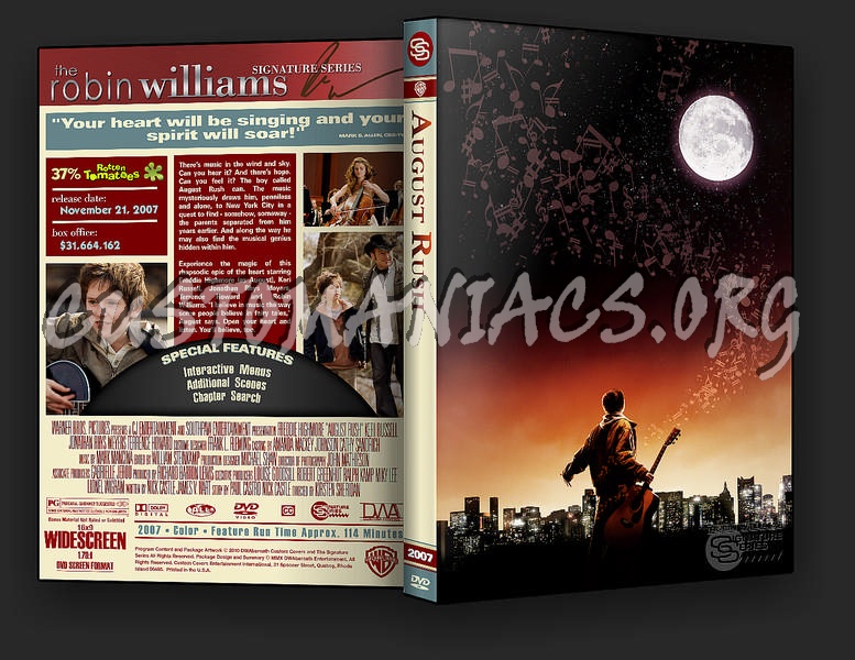 August Rush dvd cover