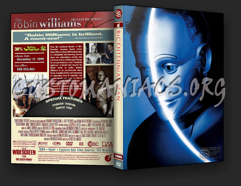 Bicentennial Man dvd cover