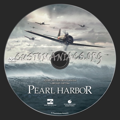 Pearl Harbor dvd label