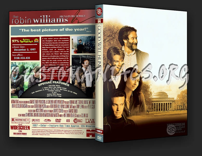 Good Will Hunting dvd cover