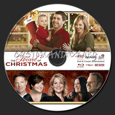 The Heart Of Christmas blu-ray label