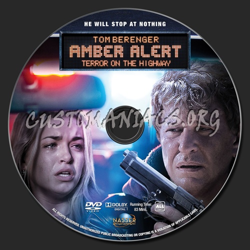 Amber Alert: Terror on the Highway dvd label