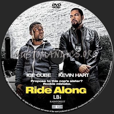 Ride Along dvd label