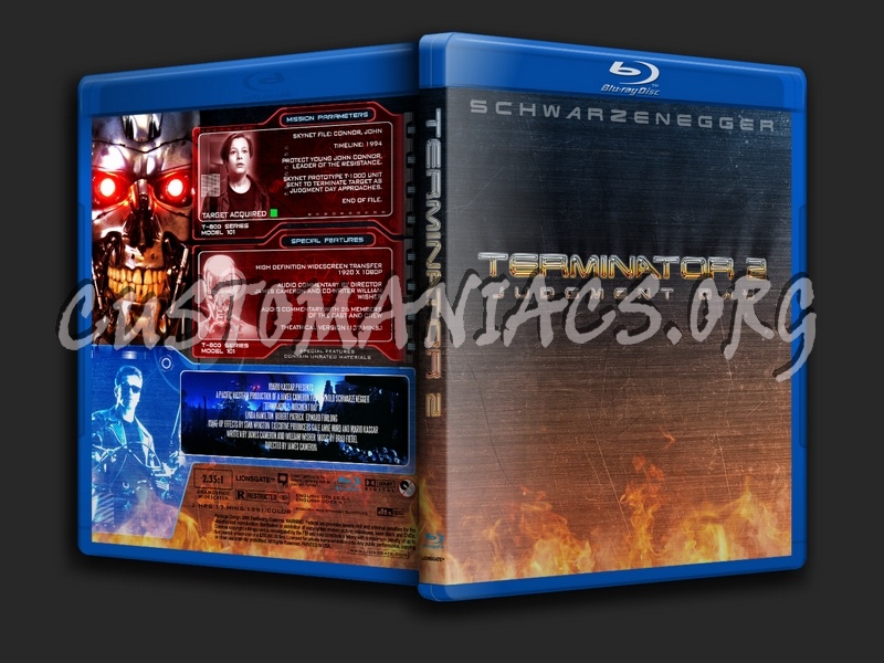 Terminator 2 blu-ray cover