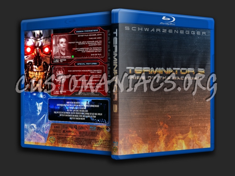 Terminator 3 blu-ray cover